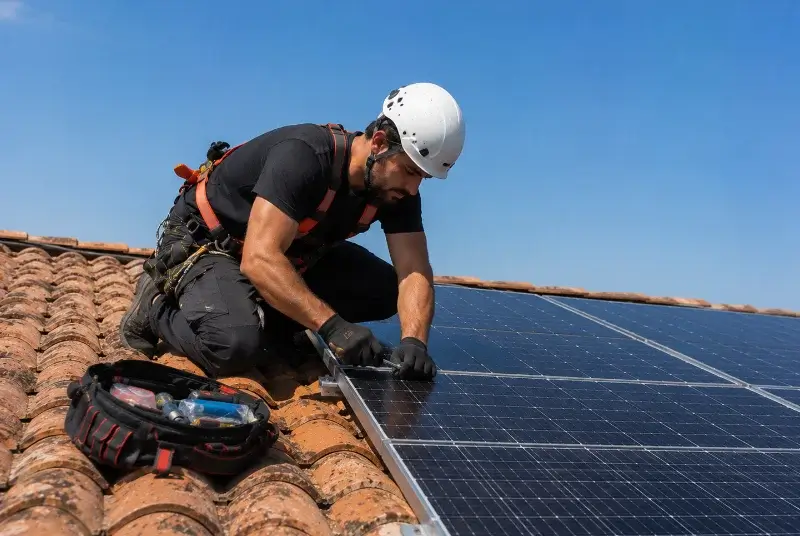Maintenance et monitoring de panneaux solaires à Fourmies