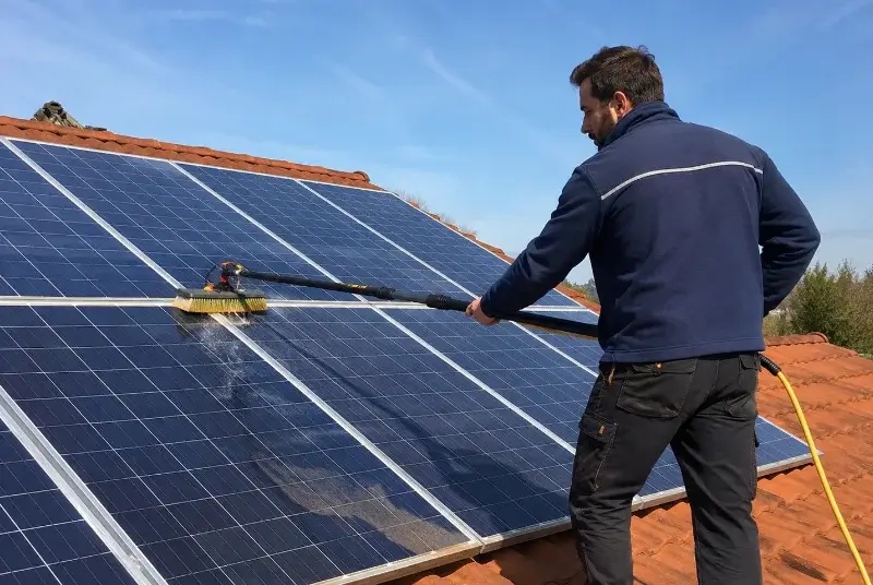 Nettoyage et entretien de panneaux solaires à Fourmies